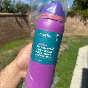 Owala FreeSip 32oz purple voodoo Whole Foods Exclusive NEW!!!!